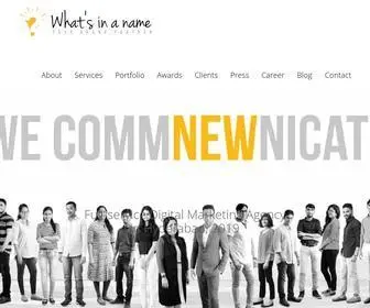 Whatsinaname.in(What's In a Name) Screenshot