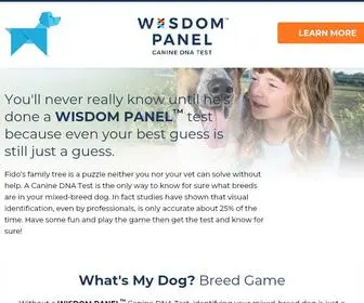 Whatsmydog.com(What’s my dog) Screenshot