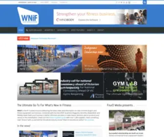 Whatsnewinfitness.com.au(What's New in Fitness) Screenshot