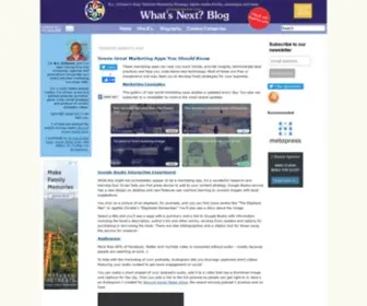 Whatsnextblog.com(B.L. Ochman's blog) Screenshot