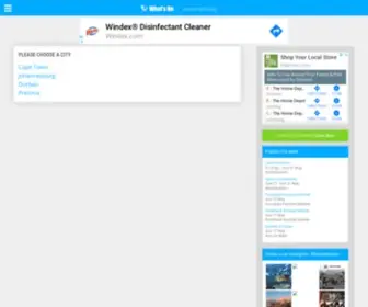 Whatson.co.za(What's On) Screenshot