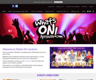 Whatsonayrshire.com(Whats On Ayrshire) Screenshot