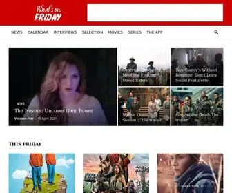 Whatsonfriday.com(What's On Friday) Screenshot