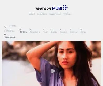 Whatsonmubi.com(Quickly find out which films MUBI) Screenshot