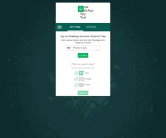 Whatspy.xyz(Official WhatsApp Spy Tool) Screenshot