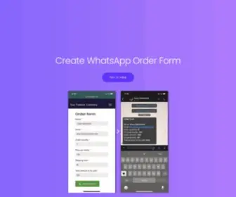 Whatstarget.com(Our form builder) Screenshot