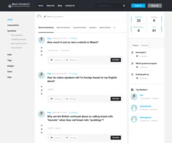 Whatsthecost.net(Discover Real Pricing) Screenshot