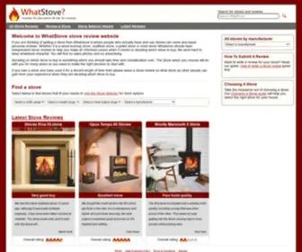 Whatstove.co.uk(WhatStove stove review website) Screenshot