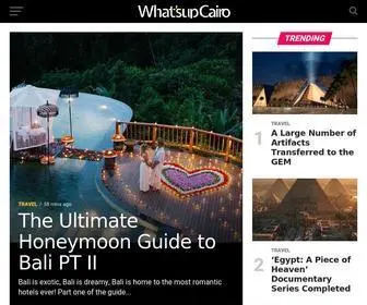 Whatsupcairo.com(WHATSUP CAIRO) Screenshot