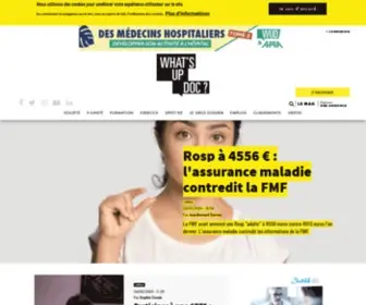 Whatsupdoc-Lemag.fr(What&#039;s Up Doc) Screenshot