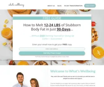 Whatswellbeing.com(Weight Loss for Women) Screenshot