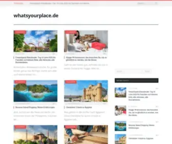 Whatsyourplace.de(Die angesagtesten Places und Locations) Screenshot