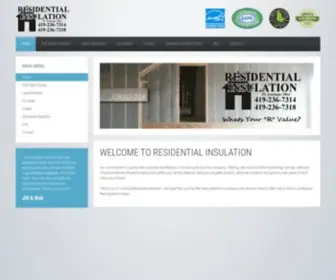 Whatsyourrvalue.com(Residential Insulation) Screenshot