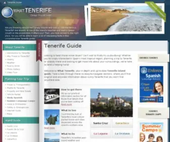 Whattenerife.com(Tenerife Guide) Screenshot