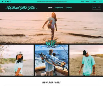 Whatthefin.com(What the Fin Apparel) Screenshot