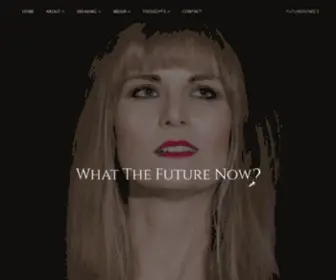 Whatthefuturenow.com("Chaos Whisperer" Chaos theory) Screenshot