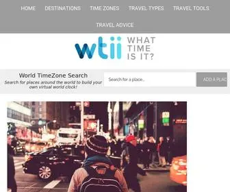 Whattimeisit.org(What Time) Screenshot