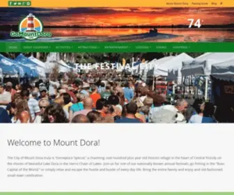 Whattodoinmtdora.com(Go Mount Dora) Screenshot