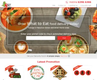 Whattoeat.com.sg(Whattoeat) Screenshot
