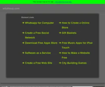 Whattsup.com(whattsup) Screenshot