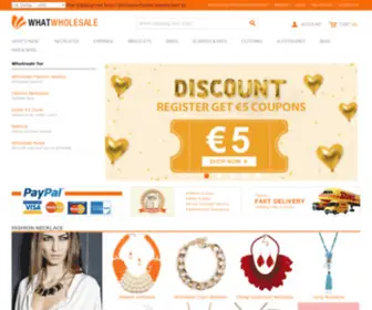 Whatwholesale.com(Whatwholesale) Screenshot