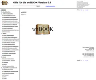 Whbook.de(Antiquariatssoftware whBOOK) Screenshot