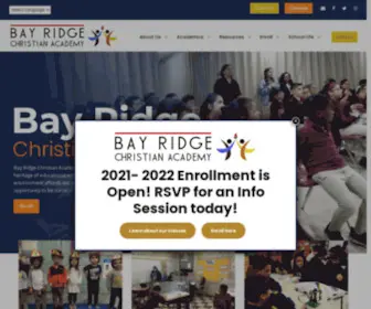 Whcacademy.org(Bay Ridge Christian Academy) Screenshot