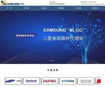 Whcosmos.com(武汉科诺工贸有限公司) Screenshot