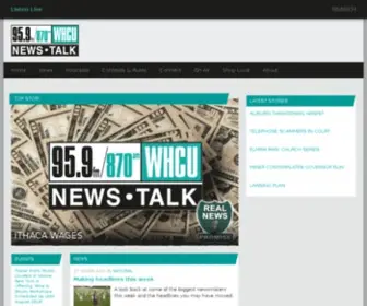 Whcu870.com(WHCU 870 AM News Talk) Screenshot