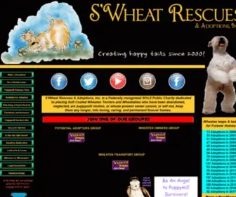 Wheatenterrierrescue.org(Wheaten Terrier Rescue) Screenshot