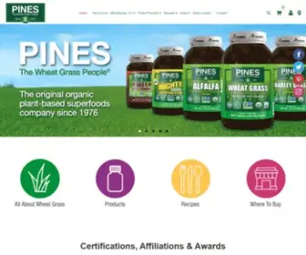 Wheatgrass.com(The Original Organic Plant) Screenshot