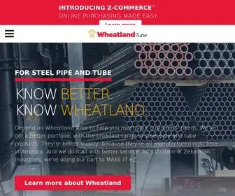 Wheatland.com(Steel Pipe) Screenshot