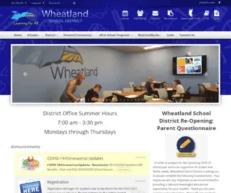 Wheatlandsd.com(Wheatlandsd) Screenshot