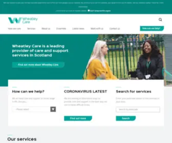 Wheatley-Care.com(Wheatley Care) Screenshot
