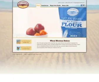 Wheatmontana.com(Wheat Montana Bakery) Screenshot