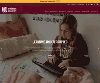 Wheatonacademy.org(Wheaton Academy) Screenshot