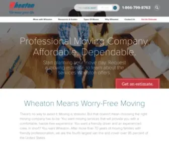 Wheatonworldwide.com(Affordable Household & Commercial Moving Services) Screenshot