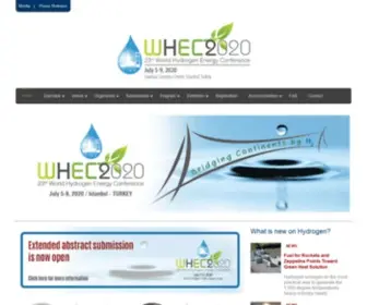 Whec2020.org(WHEC2022) Screenshot