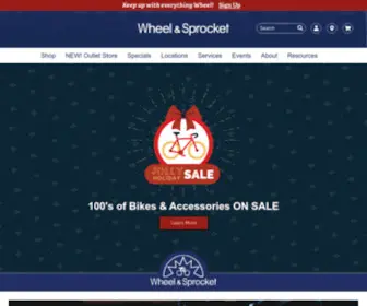 Wheelandsprocket.com(Wheel & Sprocket) Screenshot