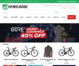 Wheelbase.co.uk(Cycling and bike equipment from some of the World's best bike brands at Wheelbase) Screenshot