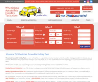 Wheelchairaccessibleholidaytaxis.com(Wheelchair Accessible Holiday Taxis) Screenshot