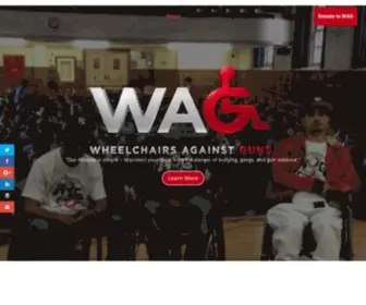 Wheelchairsagainstguns.org(Wheelchairs Against Guns) Screenshot