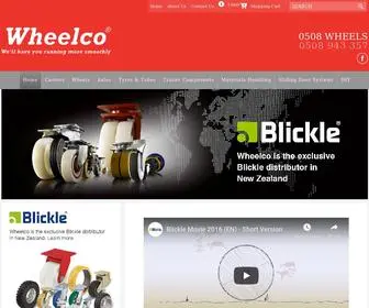 Wheelco.co.nz(Quality Wheels and Castors NZ) Screenshot