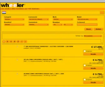 Wheeler.nl(Voorraadmodule) Screenshot