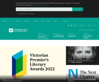 Wheelercentre.com(The Wheeler Centre) Screenshot