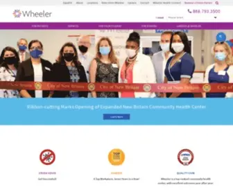 Wheelerclinic.org(Wheeler) Screenshot