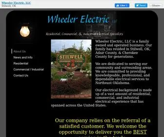 Wheelerelectricok.com(Wheeler Electric) Screenshot