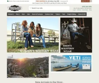 Wheelersfeed.com(Western Clothes) Screenshot