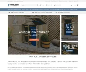 Wheeliebinstoragedirect.co.uk(Wheelie Bin Storage Direct) Screenshot