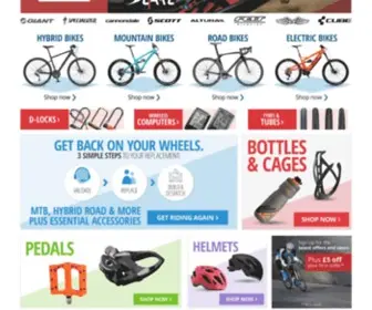 Wheelies.co.uk(Mountain Bikes) Screenshot